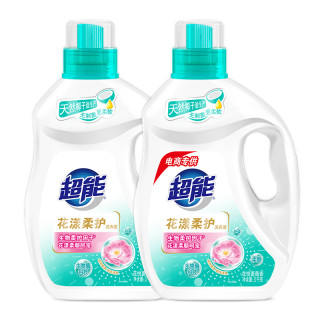 超能 花漾柔護(hù)洗衣液 12斤
