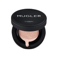 欧莱雅黑胖子Mugler气垫粉底液320黄调偏白遮瑕控油