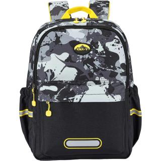 卡拉羊 小学生书包  18L 陨石黑