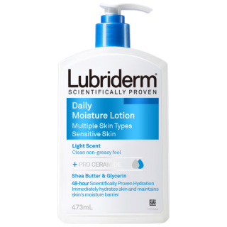 Lubriderm 露比黎登Lubriderm保湿身体乳男女清爽滋润补水润肤乳春夏473ml  入会加赠30克试用装