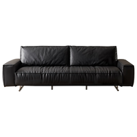 QuanU 全友 U标·系列 112082-1 黑珍珠帕皮沙发