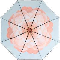 蕉下(beneunder)防紫外线遮阳伞三折双层黑胶晴雨伞防晒伞BM664花椿