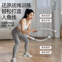 PROIRON普力艾 无绳战绳体能训练家用甩绳专业臂力燃脂器材 【高级灰】轻松甩掉拜拜肉蝴蝶袖