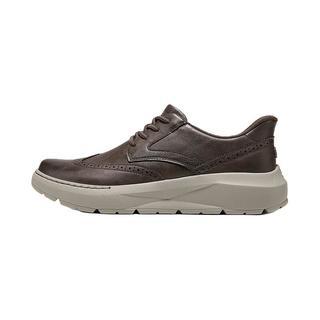 斯凯奇（Skechers）闪穿男鞋2025秋冬季通勤商务鞋软底百搭休闲板鞋205704