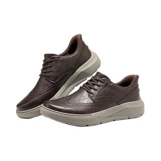 斯凯奇（Skechers）闪穿男鞋2025秋冬季通勤商务鞋软底百搭休闲板鞋205704