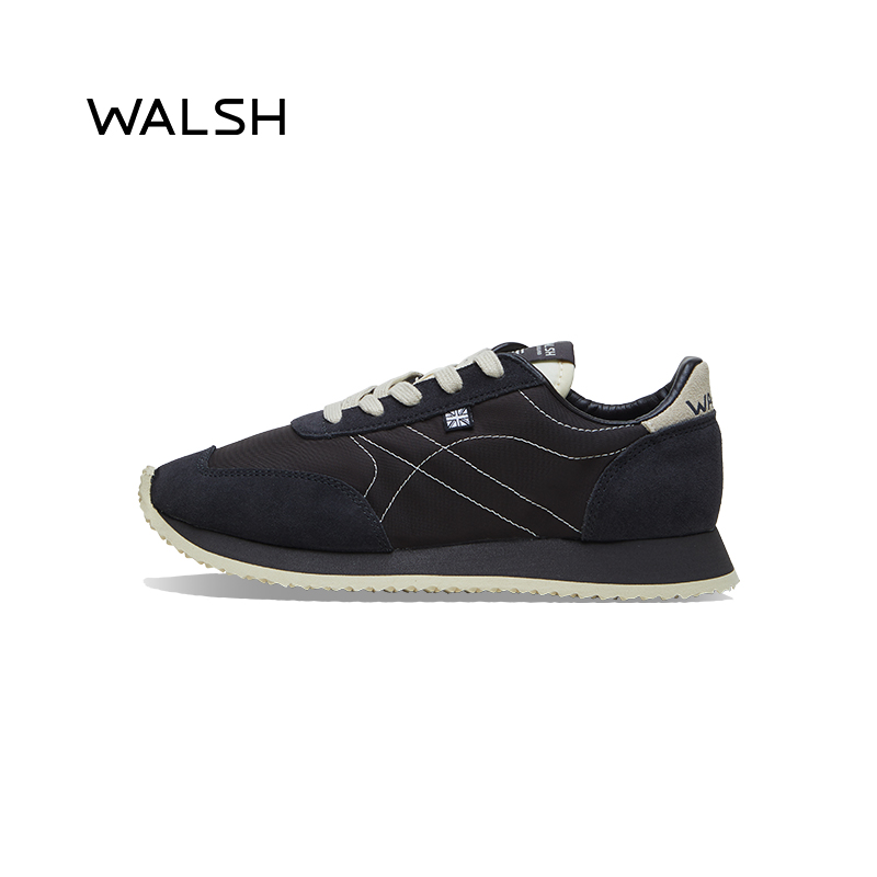 WALSH TDL地铁系列运动休闲鞋 黑/米白 38
