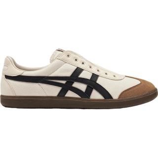 Onitsuka Tiger鬼塚虎TOKUTEN SLIP-ON男女鞋米色一脚蹬德训鞋 米色/黑色 36