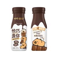蒙牛奶特黑巧牛乳200mL*2瓶 香醇甄选黑巧 包装