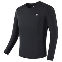 bmai 必迈 秋冬跑步运动长袖健身训练户外骑行训练男速干保暖打底衫高弹修身