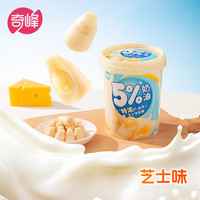 奇峰 特浓奶油夹心软糖芝士哈密瓜味 100g桶装