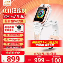 小天才 电话手表Z6Pro   Z6Pro少年版茶金白 官方标配