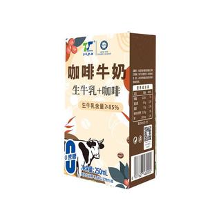 天太乳业 咖啡牛奶 250ml*6盒