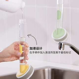 宜家（IKEA）VIDEVECKMAL韦德维冒洗碗海绵擦刷碗锅厨房去污百洁布洗锅工具