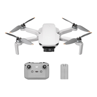 大疆DJI Mini 4K 双电套装 超高清迷你航拍无人机三轴机械增稳数字图传入门级飞行相机+随心换2年 双电套装（普通遥控器 双电）