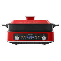 Morphy Richards 摩飞 MR9288 多用途锅 6L 英伦红