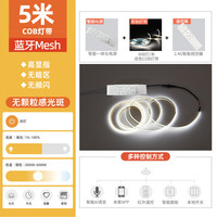 智也已接入米家APP智能灯带无主线性COB灯带无极调光调色小爱语音控制 五米套餐（灯带+智能电源）