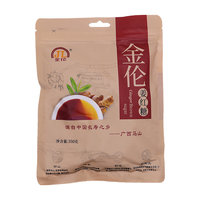 金伦红糖纯甘蔗熬制养生红糖 袋装 姜红糖350g