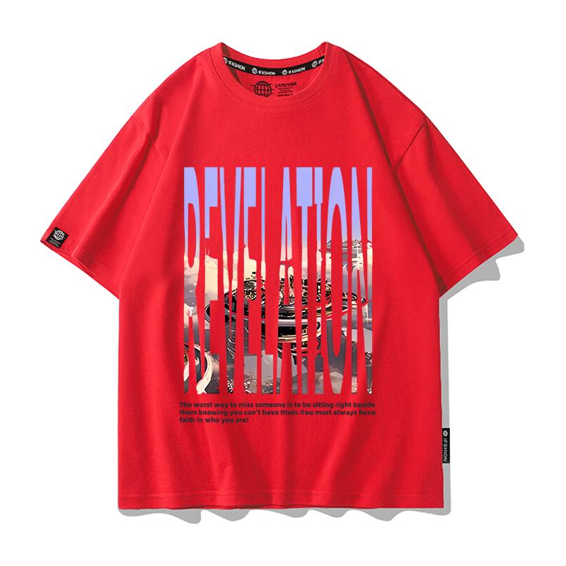 短袖红色1