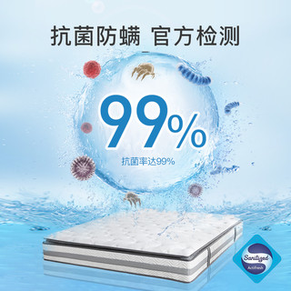 网易严选 AB面软硬双面 黄麻弹簧床垫 150*200cm