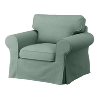 IKEA/宜家 EKTORP 爱克托 可拆洗 单人沙发 浅绿塔米拉