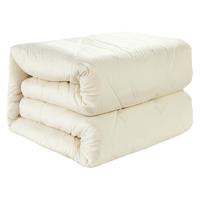 富安娜 澳洲进口羊毛被100%纯羊毛冬厚被子保暖被褥四季被家用被芯