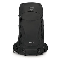 OSPREY 小鹰户外背包 23年新款鹞鹰Kyte系列徒步双肩包 38 黑色 WXS/S