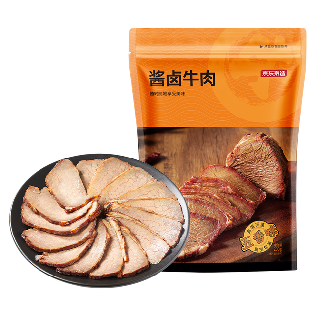 京东京造 酱卤牛肉200g