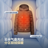 波司登（BOSIDENG）25年轻薄短款羽绒服女90鹅绒无缝胶囊修身轻便连帽旅游外套 砂砾棕-可露丽风【卡码拍大】 2XL 180/100A 体重约160-170斤