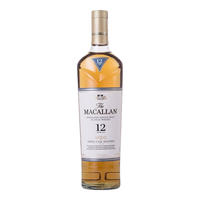 麦卡伦（MACALLAN）12\/15\/18年雪莉桶黄金三桶蓝天 威士忌 进口洋酒海外版 麦卡伦12年三桶750ml