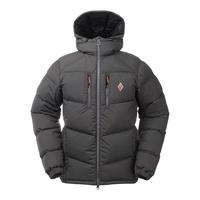 黑冰（BLACKICE）24新品黑冰抗寒户外男款防风保暖连帽羽绒服800蓬松鹅绒8528 深灰 M 【充绒量-207克】