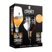 CORNET 橡树风味 黄金啤酒 330ml*4瓶 礼盒装