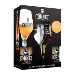 CORNET 橡树风味 比利时黄金啤酒 330mL 4瓶 礼盒装
