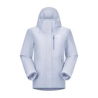 伯希和（Pelliot）【山野】羽绒冲锋衣2025新款男女秋冬鹅绒保暖防风防水登山服外套 【女款】浅云白 | 800 蓬鹅绒 M