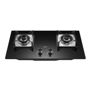 名气 家用液化气燃气灶20%嵌入式小面板5.2KW大火力猛火灶可调节底盘灶具双灶煤气灶JZY-A6110B