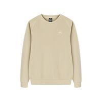 361度运动卫衣男2025冬季套头绒里卫衣常规舒适上衣 奶浆色 XL