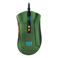  RAZER/雷蛇 雷蛇HALO蝰蛇V2 RGB幻彩 电竞鼠标  彩色