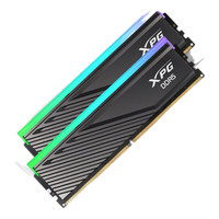 威刚（ADATA）48GB(24GBX2)套装 DDR5 6000 台式机内存条 新海力士M-die颗粒 XPG龙耀D300G（黑色）C28