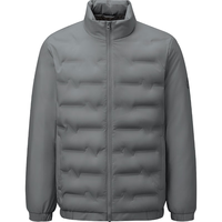 海澜之家(HLA)羽绒服男25【曹骏同款】秀场同款上海时装周保暖外套冬季 中灰25 S 165/84A 100-120斤