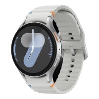 三星 Galaxy Watch 7 LTE版 eSIM智能手表 44mm 幻羽银