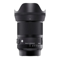 SIGMA 适马 Art 35mm F1.4 DG DN 广角定焦镜头 索尼E卡口 67mm 黑色