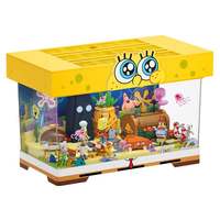AREAX X砖区 海绵宝宝系列 AB0082 比奇堡场景 自带展示箱