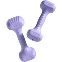李宁(LI-NING)哑铃男女士家用锻炼器材杠铃环保手铃举重训练哑铃 1.5kg