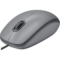 logitech 罗技 M110 有线鼠标 1000DPI 黑色+短款鼠标垫