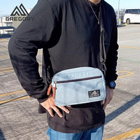 GREGORY格里高利PAD SHOULDER斜挎包城市通勤单肩包钱包 淡蓝色 