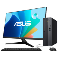 ASUS/华硕 14代酷睿i5-14400 台式电脑整机 27英寸显示器 核芯显卡 i5-14400 16GB 1TB