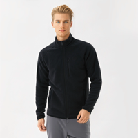 KROCEUS 地球科学家 男子抓绒衣 D9122 深褐色 XL