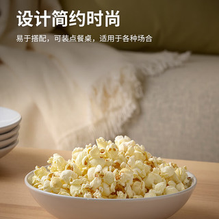宜家（IKEA）GODMIDDAG古德米道格碗餐盘上菜盘餐具白色简约北欧风 碗盘7件套