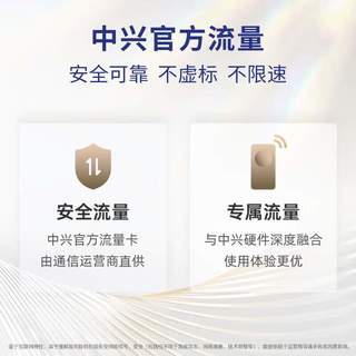 中兴（ZTE）F50 Pro 5G随身wifi6可插卡移动无线便携式路由器热点车载笔记本电脑上网卡托全国通用流量2025款