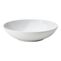 宜家(IKEA)GODMIDDAG古德米道格碗餐盘上菜盘餐具白色简约北欧风 深盘白色19cm