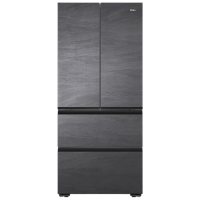 Haier 海尔 冰箱409升零距离自由嵌入法式多门四门电冰箱一级能效家用超薄零嵌入式底部散热